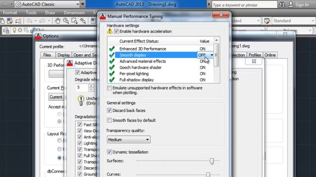 AutoCAD Setting for Best Performance (tips) смотреть онлайн