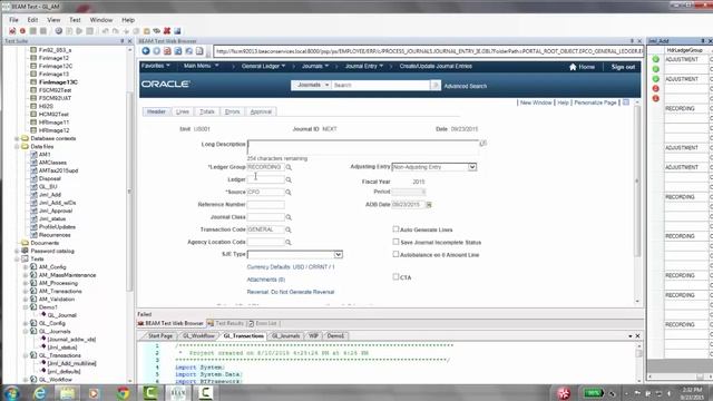 BEAM Test 4.1 Overview (with PeopleSoft 9.2 Financials) смотреть онлайн