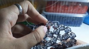 как сплести маленькую конфетницу из бусин