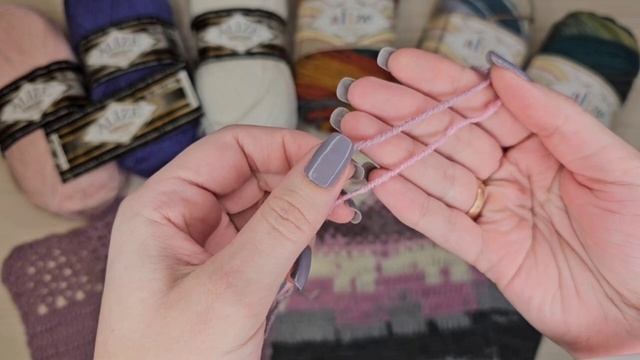 Alize SuperLana Klasik и SuperLana Klasik Batik / Обзор пряжи #вязание #вязаниекрючком