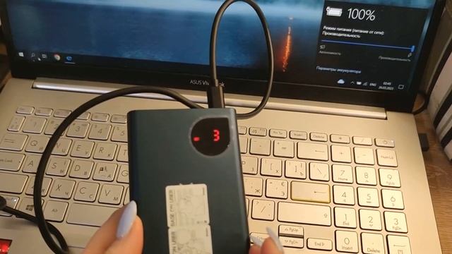 Розпакування та огляд повербанка Baseus Power Bank 20000mAh Adaman Metal Digital Display 65W Blue