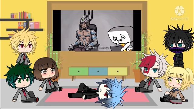 Mha react SCP-073 || Gacha Life смотреть онлайн