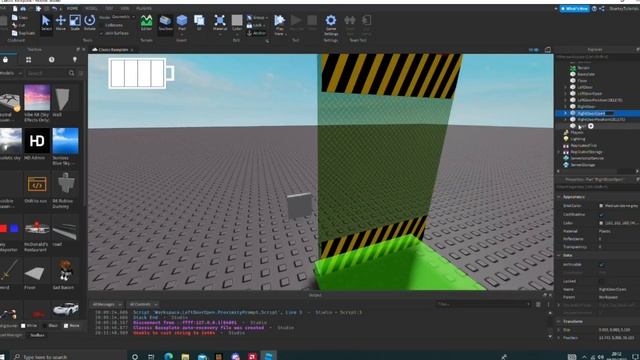 How to make a game like FNAF in Roblox Studio #2 Doors and Power смотреть онлайн