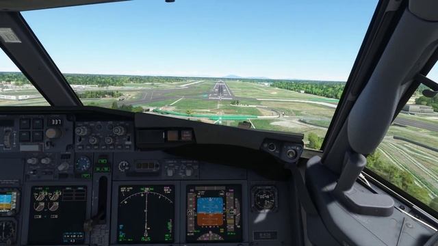 MSFS | PMDG B737-800 | Tokyo Narita Airport (RJAA / NRT) ILS34R in Gusty Crosswind | Cockpit Landin смотреть онлайн