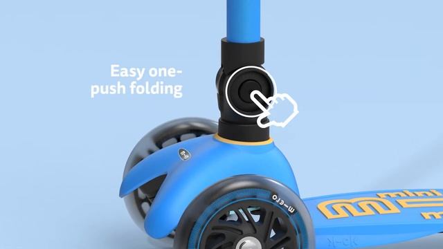 Mini Micro Deluxe Foldable Scooter смотреть онлайн