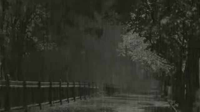 Bamboo Flute with Rain background - Music to relax смотреть онлайн