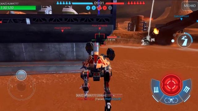 War Robots ОБЗОР робота HAECHI советы новичкам данаты в игре роботы Galahad Cossack Grififn смотреть онлайн