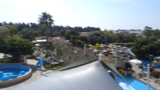 Аквапарк "Афродита" на Кипре. Отдых с детьми. Paphos Aphrodite waterpark. смотреть онлайн