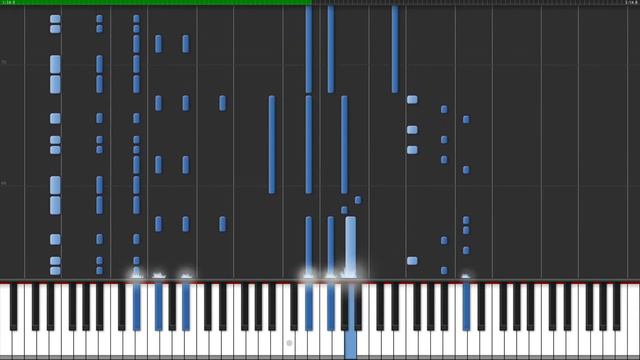 Skullgirls - The Bloody Marie - Synthesia Arrangement (Piano) смотреть онлайн