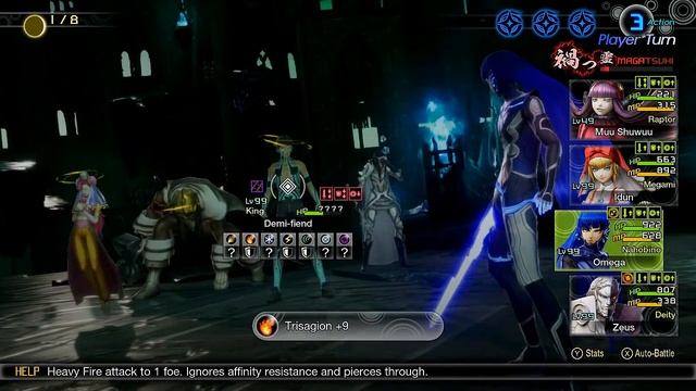 Shin Megami Tensei 5 - Demi-Fiend Boss Fight w/ Magic Build Nahobino (Hard Mode) [真・女神転生V] смотреть онлайн