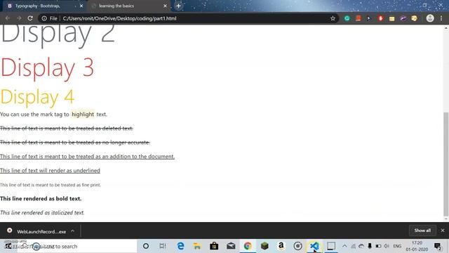 Learning the basics of bootstrap HTML code | part 1 смотреть онлайн