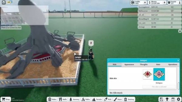 Theme Park Tycoon 2 EASTER Update! ? Mission, Skins and MUCH More!