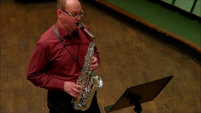 M.I.Glinka: Vocalise for alto saxophone смотреть онлайн