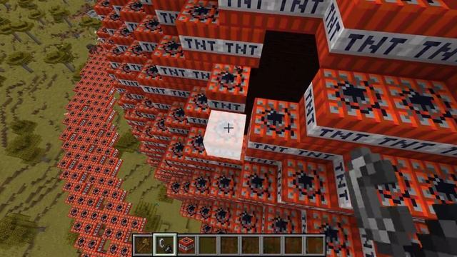 планета из динамита в майнкрафте