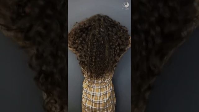 Кудрявая чёлка в салоне ICE CURKY смотреть онлайн