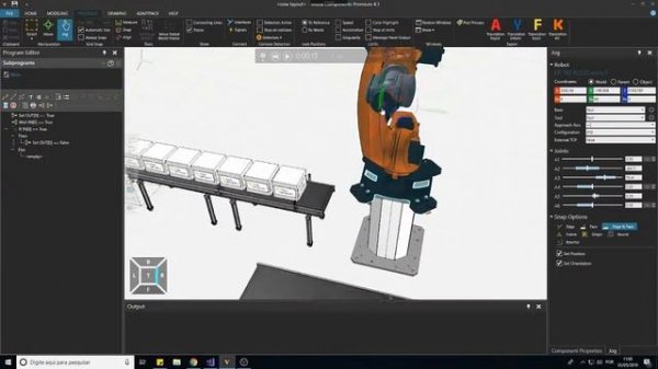 Visual Components 4.1 - Pick and Place