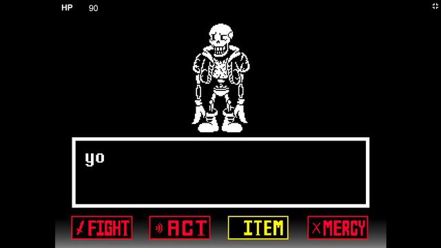 Undertale Disbelief Papyrus HARDMODE ● 4K 60FPS ● | Undertale FanGame