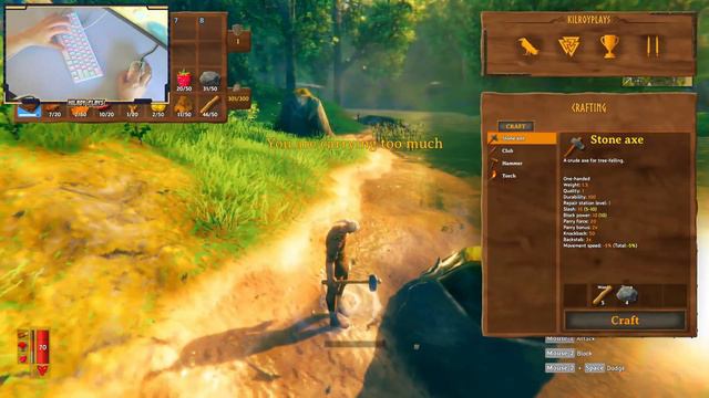 Valheim Let's Play Walkthrough EP.2 - First Boss Location! смотреть онлайн