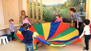 Развивающие игры для детей. Парашют