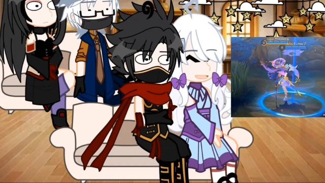 MLBB Ninjas +Kagura react to themselves •PART 1/2• (Hayabusa x Kagura) ~Gacha Club~ смотреть онлайн