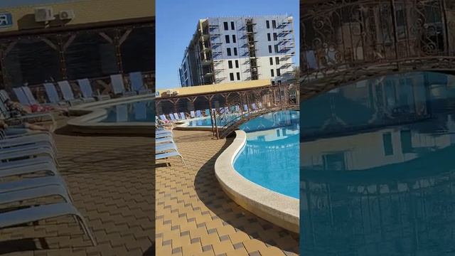 Отель Посейдон у моря Анапа маленький видео обзор