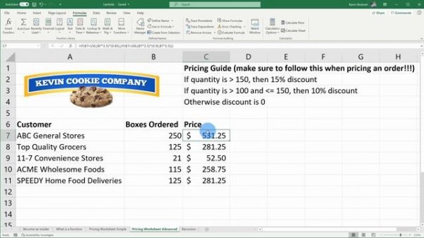 Excel LAMBDA Function Tutorial