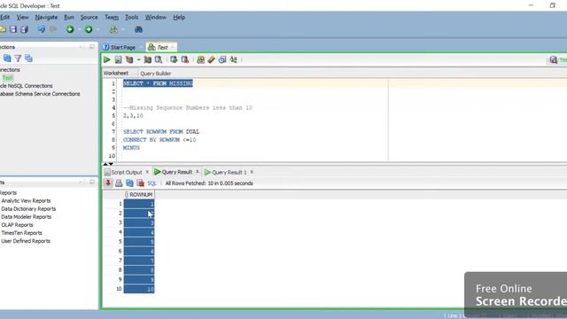 SQL Missing Sequence| Interview смотреть онлайн