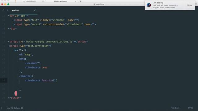 Vuejs computed in vue js lessson 16 смотреть онлайн