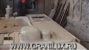Технология производства столешниц из жидкого камня - Жидкий Камень #GRANILUX