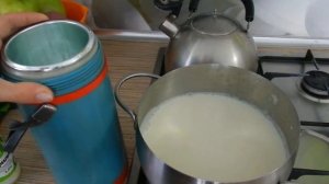 Йогурт в термосе// Жизнь в деревне