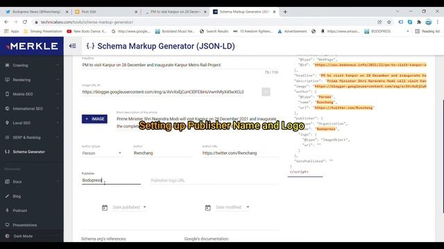 How to Add Schema Markup to the Blogger blog|This video helps you, What is a schema markup generato смотреть онлайн