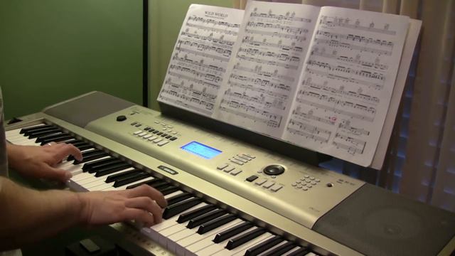 Wild World - Cat Stevens Keyboard Cover Yamaha YPG-235 смотреть онлайн