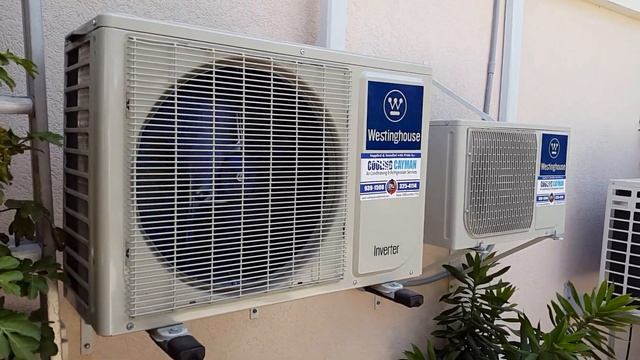 A 9000 Btu & 12000 Btu R410a Westinghouse D.C. Inverter Air Conditioning Systems.