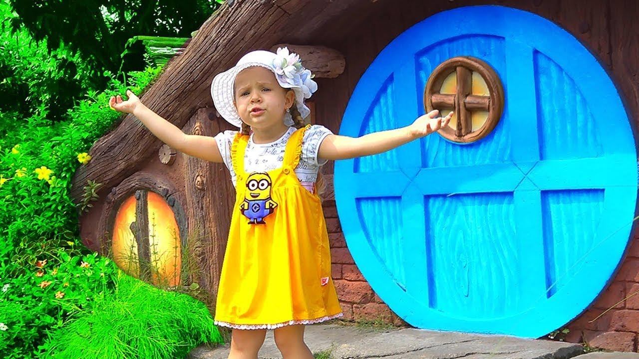 Diana Pretend Play in the Amusement Park! Family Fun Adventures with Kids Diana Show смотреть онлайн
