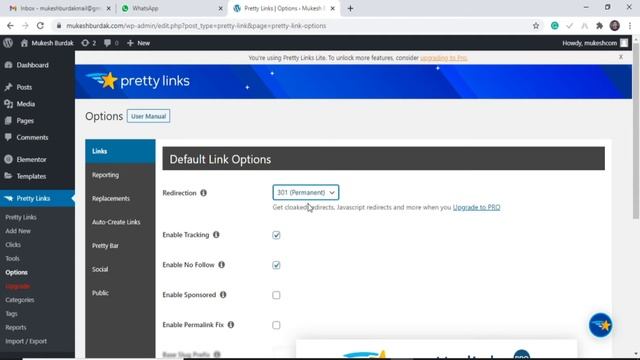 URL Shorteners with Custom URL || Pretty links Wordpress plugin || Mukesh Burdak смотреть онлайн