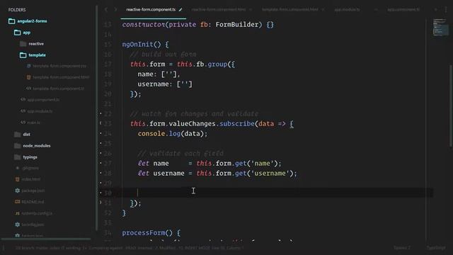 [Angular 2+ Forms and Validation] Lesson11 Reactive Required Validation смотреть онлайн