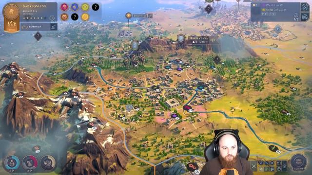 A WHOLE WORLD TO DISCOVER! Humankind Let's Play - Earth Map #3 смотреть онлайн