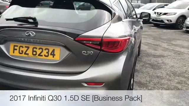 2017 Infiniti Q30 1.5D SE [Business Pack] смотреть онлайн