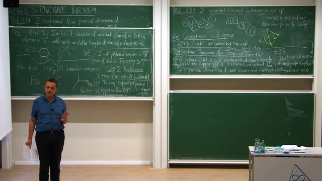 Tropical Geometry - Lecture 6 - Structure Theorem | Bernd Sturmfels смотреть онлайн