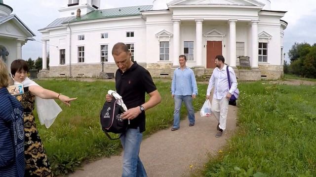 День1. Крещение, Церковь Рождества Христова д.Надкопанье, Дача д.Чегла, Купание р.Оять смотреть онлайн