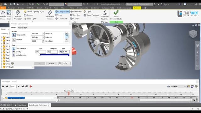 Autodesk Inventor Studio Animation смотреть онлайн