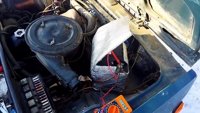 Ваз-2107. Проверил генератор на исправность с мультиметром. #машина #генератор#мультиметр смотреть онлайн