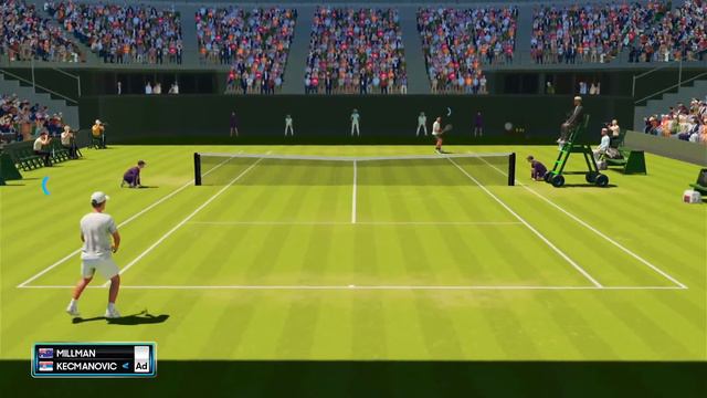 JOHN MILLMAN vs MIOMIR KECMANOVIC | 🏆 ⚽ Wimbledon 2022 Round 1 (06/27/2022) 🎮 смотреть онлайн