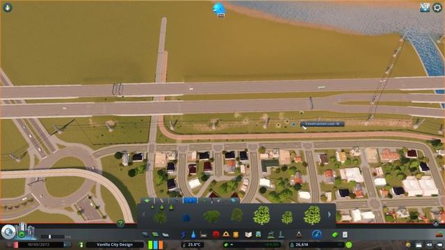 Building a little suburb with good public transportation in Cities: Skylines | No Mods Build смотреть онлайн