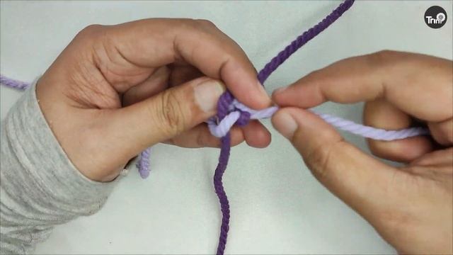 Macrame Crown Knot | 2 Ways to Tie Chinese Crown Knot Multicolor смотреть онлайн