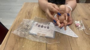 Силиконовая Куколка Реборн ? Маленькая Крошка ?Мини Реборн?Распаковка ?