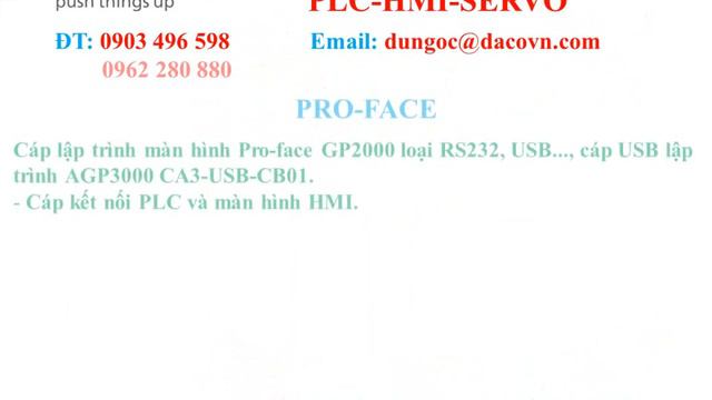 Cáp kết nối servo Mitsubishi với máy tính (PC): MR-CPCATCBL3M смотреть онлайн