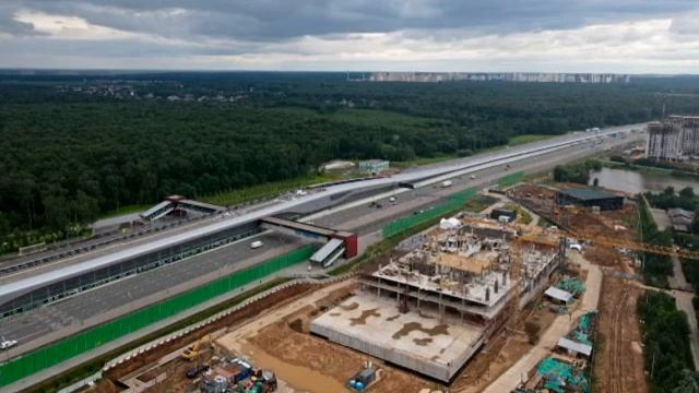 Строительство бизнес-парка «Прокшино» смотреть онлайн