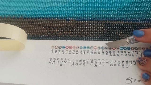 Как удалить липкий слой с картин (Алмазная мозаика) смотреть онлайн