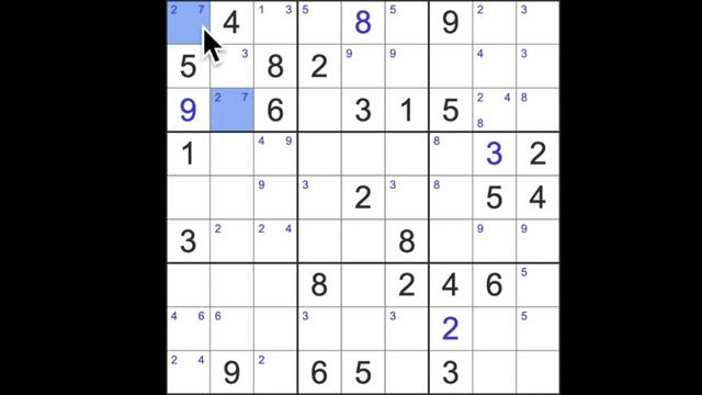 Sudoku solution – New York Times sudoku 10 June 2023 Hard level смотреть онлайн